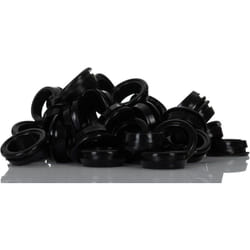 Rs Pro - Passe-câble en pvc, ø câble max. 15.5mm, panneau 1.7mm max, ø découpe 19.6mm ( Prix pour Sachet de 100 )