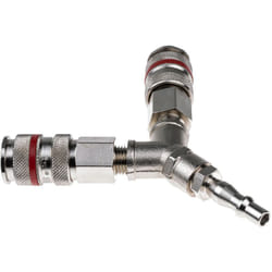 Rs Pro - Adaptateur fileté en y 19 vers r 1/4 Mâle r 1/4 Mâle ( Prix pour 1 )