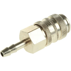 Rs Pro - Raccord rapide pneumatique Tuyau cannelé vers Mâle 4mm en Laiton ( Prix pour 1 )