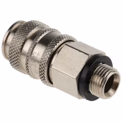 Standard de connexion = Camozzi, Legris, Rectus 21, Rectus 90 Genre d'accouplement = Mâle Filetage = G 1/8 Mâle Série Fabrica ...