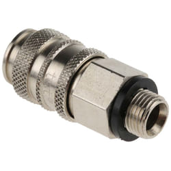 Rs Pro - Raccord rapide pneumatique Filetage vers Mâle g 1/8 Mâle 1/8pouces en Laiton ( Prix pour 1 )