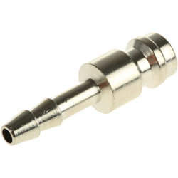 Rs Pro - Raccord rapide pneumatique Tuyau cannelé vers Mâle 4mm en Laiton ( Prix pour Paquet de 5 )