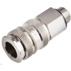 Rs Pro - Raccord rapide pneumatique Filetage vers Mâle g 3/8 Mâle 3/8pouces en Laiton ( Prix pour 1 )