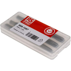 Taraud M8, pas de 1.25mm, Métrique, HSS ( Prix pour 1 Jeu )