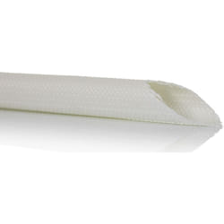 Rs Pro - Gaine Tressée 10mm Naturel en Fibre de verre, 5m ( Prix pour sachet de 5 Mètres )