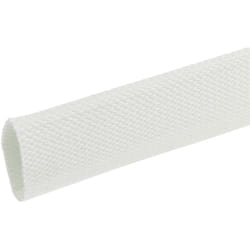 Rs Pro - Gaine Tressée 20mm Naturel en Fibre de verre, 5m ( Prix pour sachet de 5 Mètres )