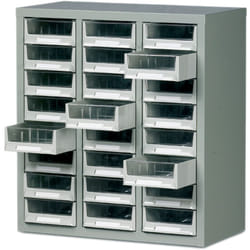 Armoire en acier 24 tiroirs Rs Pro en abs, 640mm x 586mm x 290mm ( Prix pour 1 )