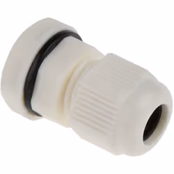 Filetage = M12 Matériau = Nylon 66 Diamètre de câble maximum = 6.5mm Diamètre de câble minimum = 3mm Couleur = Blanc Indice I ...