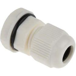 Rs Pro - Presse-étoupe M12 en Nylon 66 pour câble de 3mm à 6.5mm, avec contre-écrous, IP68 ( Prix pour Sachet de 5 )