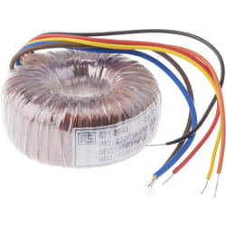 Rs Pro - Transformateur torique 2 sorties, 230V c.a. 2 x 15V c.a., 30VA ( Prix pour 1 )