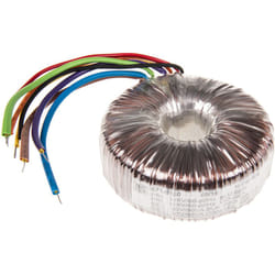 Transformateur torique RS PRO 2 sorties, 115 V ac, 230 V ac 2 x 30V c.a., 160VA ( Prix pour 1 )