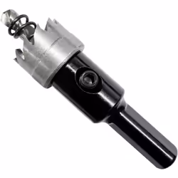 Type d'embout = Scie cloche Arbre inclus = Oui Matériau = HSS Profondeur de coupe = 8mm Bimétal = Non Diamètre de tige = 10 m ...