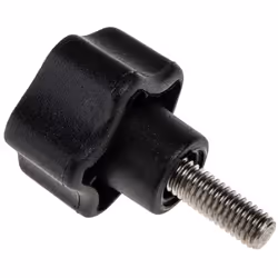 Filetage = M6 Diamètre de filetage = 6mm Longueur du filetage = 15mm Forme du bouton = Multiple bossage Type de montage = Tig ...