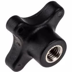 Filetage = M10 Diamètre de filetage = 10mm Longueur du filetage = 15mm Forme du bouton = 4 lobes Type de montage = Alésage Di ...