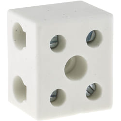 Rs Pro - Bornier de raccordement 2 pôles , a visser, 16mm², 76A ( Prix pour Paquet de 5 )