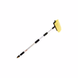 Description générale Brosse télescopique à charge intensive de RS Pro, idéale pour un nettoyage efficace avec un nettoyeur ha ...