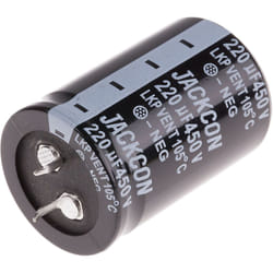 Rs Pro - Condensateur 220µF, 450V c.c. ( Prix pour 1 )