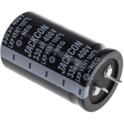Condensateur Rs Pro 330µF, 400V c.c. ( Prix pour 1 )