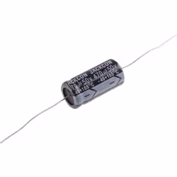 Capacité = 470µF Tension = 50V c.c. Type de montage = Traversant Technologie = Electrolytique Dimensions = 13 (Dia.) x 26mm H ...