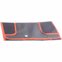 Matériau = Polyester Longueur = 580mm Largeur = 380mm Couleur = Noir Rouleaux fournis sans outils. Rouleau d'outils RS Pro en ...