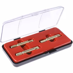 Nombre de pièces = 3 Contenu du set = N° 1, N° 2, N° 3 Matériau = Acier RS PRO 12