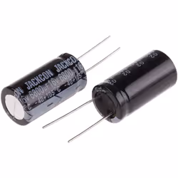 Capacité = 6800µF Tension = 16V c.c. Type de montage = Traversant Technologie = Electrolytique Dimensions = 16 (Dia.) x 31mm  ...