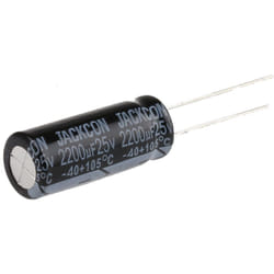 Condensateur Rs Pro 2200µF, 25V c.c.