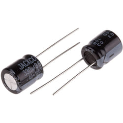 Condensateur Rs Pro 330µF, 35V c.c.