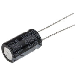 Rs Pro - Condensateur 470µF, 35V c.c.