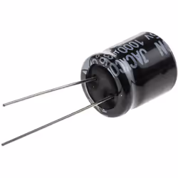 Capacité = 1000µF Tension = 35V c.c. Type de montage = Traversant Technologie = Electrolytique Dimensions = 13 (Dia.) x 16mm  ...