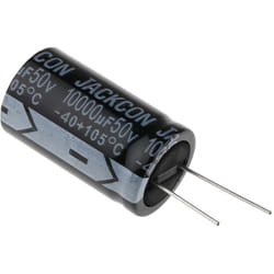Condensateur RS PRO 10000µF, 50V c.c.