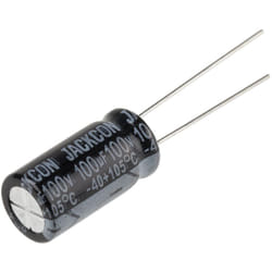 Condensateur Rs Pro 100µF, 100V c.c.