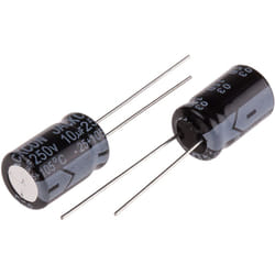 Condensateur Rs Pro 10µF, 250V c.c.