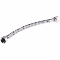 Longueur = 300mm Raccord 1 = BSP 1/2" femelle Raccord 2 = Compression 15 mm Matériau de la gaine = EPDM Type d'application = ...