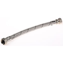 Tuyau flexible 15 bar, longueur 300mm, BSP 1/2" femelle vers BSP 1/2" femelle EPDM ( Prix pour 1 )