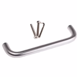 Matériau = Aluminium Longueur = 225mm Couleur = Argent Poignées de tirage en aluminium. Poignée de tirage boulonnée ; pour le ...