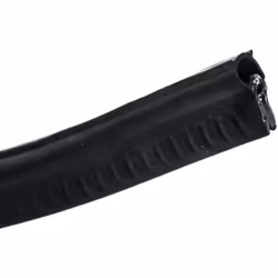 Longueur = 20m Largeur = 9.8mm Hauteur = 20,4 mm Matériau = EPDM Couleur = noir Barrette Protector EPDM flexible de RS Pro av ...