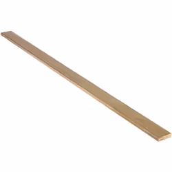 Forme = Barre plate Matériau = Laiton Longueur = 500mm Largeur = 1pouce Qualité du matériau = CZ121/CW614N Taille = 1/4pouce  ...