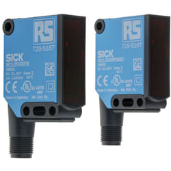 Rs Pro - Capteur photoélectrique Faisceau direct (émetteur) 20 m, Bloc, IP67 ( Prix pour 1 )