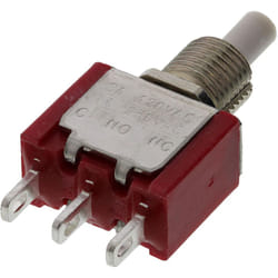 Rs Pro - Bouton-poussoir, Momentané, Unipolaire à deux directions (1RT), 3 a @ 120 v c.a., Blanc, Montage panneau ( Prix pour 1 )