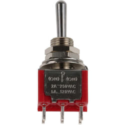 Rs Pro - Interrupteur à levier (On)-Off-(On), 2RT, 5 a @ 250 v c.a. ( Prix pour 1 )