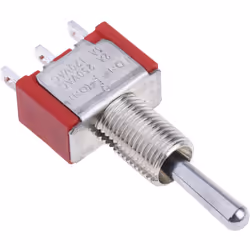 Configuration de contact = 1RT Type de commutation = On-Off-(On) Courant de contact = 5 A @ 250 V c.a. Type de montage = Mont ...