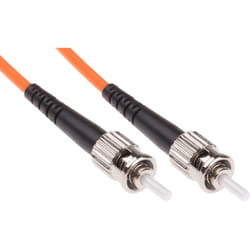Rs Pro - Câble fibre optique 50m Avec connecteur / st, OM1 Multi-mode ( Prix pour 1 )
