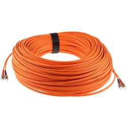 Rs Pro - Câble fibre optique 100m Avec connecteur / st, OM1 Multi-mode ( Prix pour 1 )