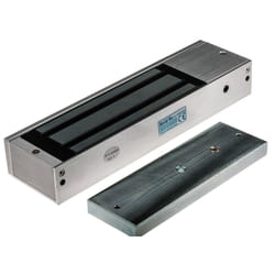 Aimant de porte pour contrôle d'accès RS PRO 12 V dc, 24 V dc, 1200lb Simple porte ( Prix pour 1 )