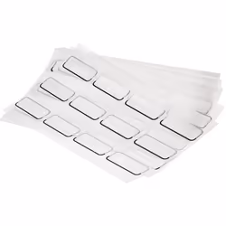 Type d'étiquette = Multi-usages Couleur = Blanc Quantité par paquet = 120 Longueur = 40mm Largeur = 15mm Etiquettes adhésives ...