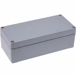 Matériau du corps = Fonte d'aluminium Longueur externe = 175 mm Hauteur externe = 57 mm Largeur externe = 80 mm Dimensions ex ...