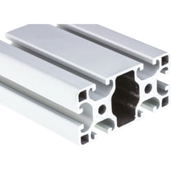 Profilé Aluminium RS PRO 40 x 80 mm x 3000mm ( Prix pour 1 )
