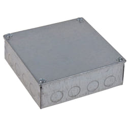 Rs Pro - Boîte de dérivation, Acier Galvanisé, 150mm x 150 mm, Profondeur 50mm ( Prix pour 1 )