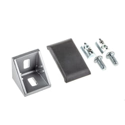 Rs Pro - Equerre de fixation profilé 30 mm, rainure 6mm en Zinc moulé ( Prix pour 1 )